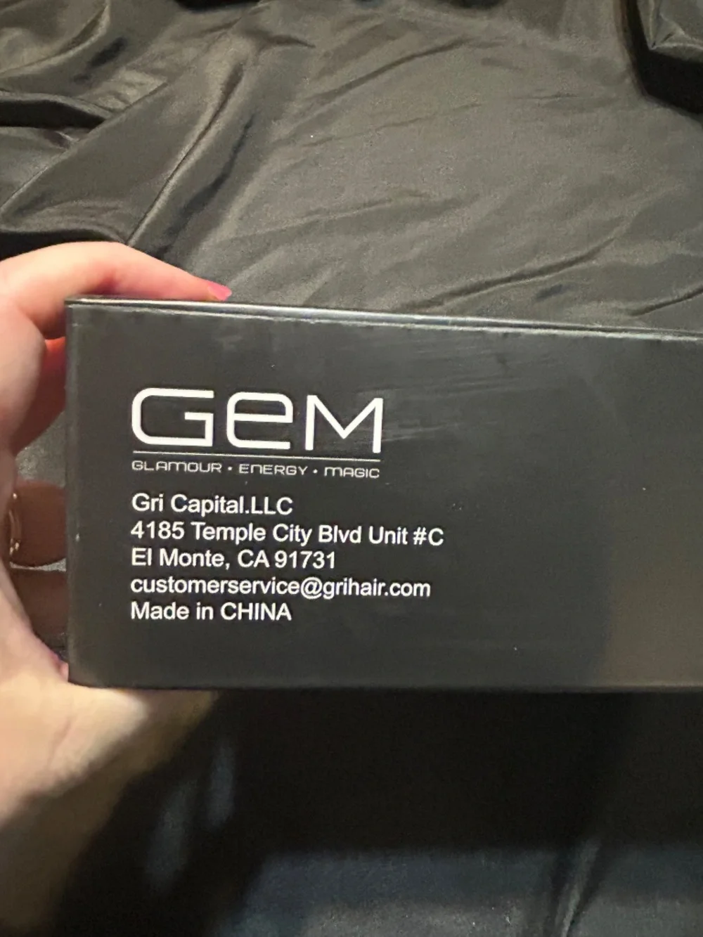 GEM.  hair dryer